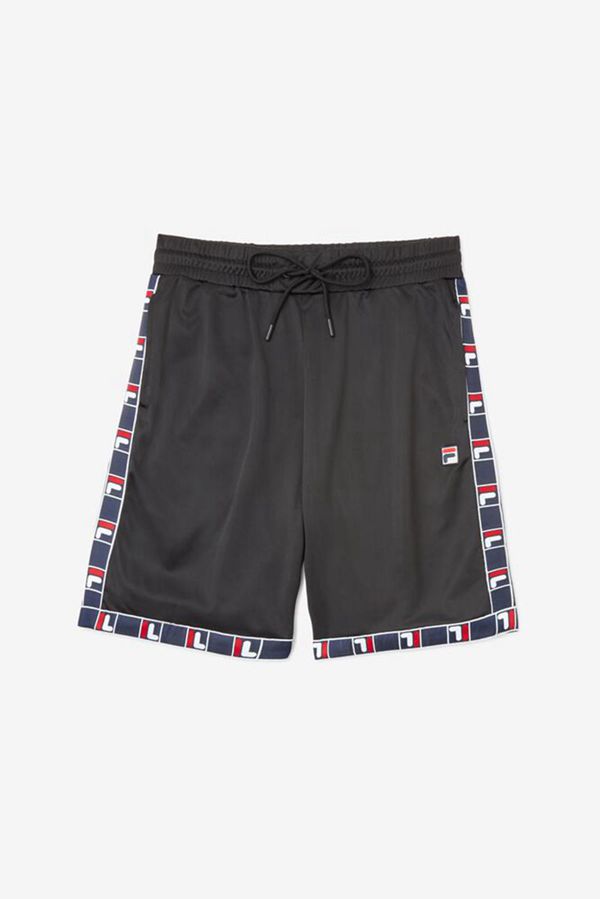 Fila Pane Men's Shorts - Black,NZ 643-18594